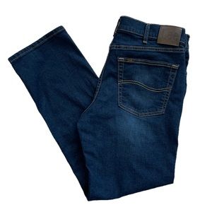 LEE Classic Fit Straight Leg Mens Denim Jeans Size 34 X 30